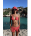 Sharay Short en crochet fait main Corail