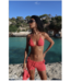 Sharay Short en crochet fait main Corail
