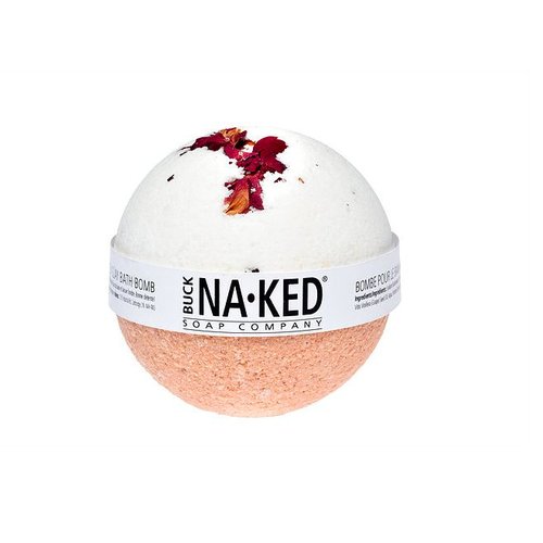 Buck Naked Soap Company Rose with Moroccan Red Clay Bath Bomb Buck Naked Soap Company Rose with Moroccan Red Clay Bath Bomb