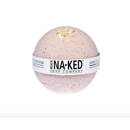 Buck Naked Soap Company Purple Brazilian Clay Bath Bomb Buck Naked Soap Company Purple Brazilian Clay Bath Bomb