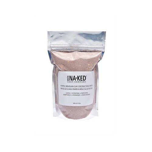 Buck Naked Soap Company Purple Brazilian Clay Coconut Milk Bath Buck Naked Soap Company Purple Brazilian Clay Coconut Milk Bath
