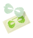 KNC Beauty Masque pour les yeux en forme de feuille