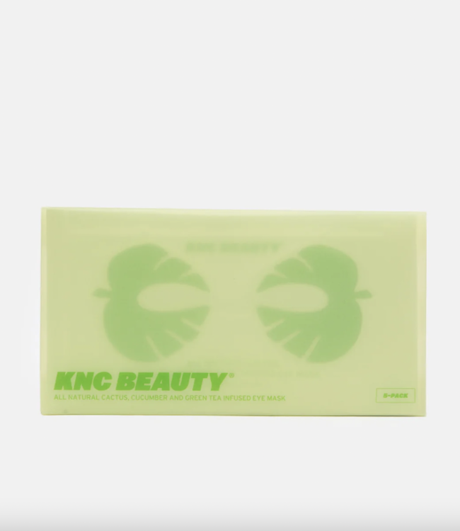KNC Beauty Masque pour les yeux à base de feuilles, paquet de 5