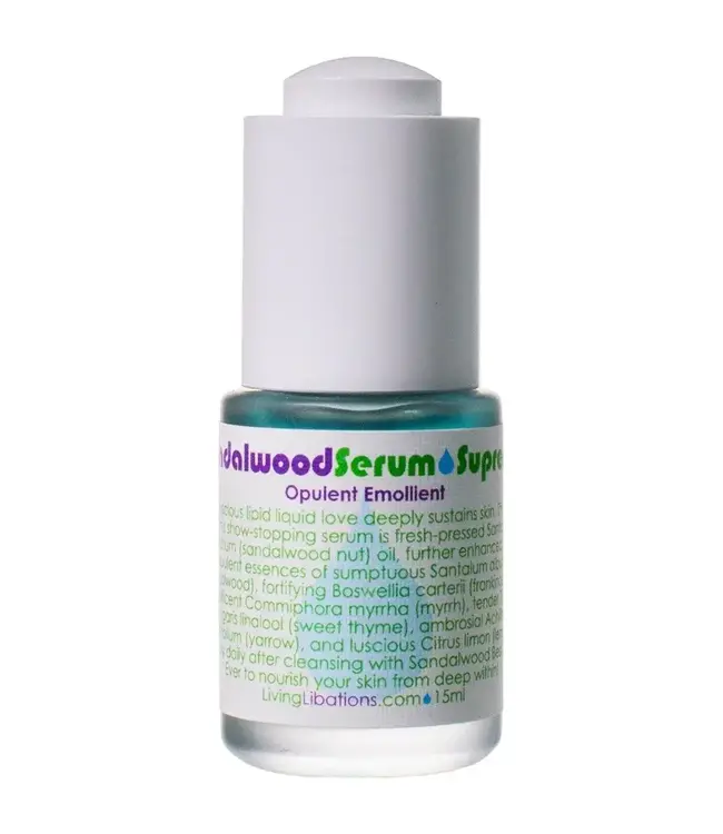 Living Libations Sandalwood Serum Supreme 15ml