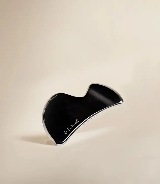 De La Heart Gua Sha en acier inoxydable