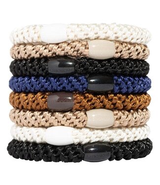 Ponytail Hair Tie Set of Eight