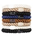 Ponytail Hair Tie Set of Eight