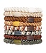 Ponytail Hair Tie Set of Eight