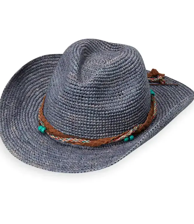 Wallaroo Hats Catalina Cowboy Hat Dusty Blue