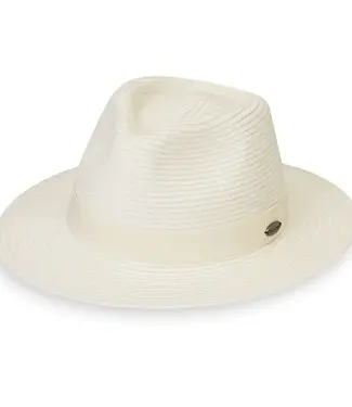 Wallaroo Hats Fédora bicolore Caroline