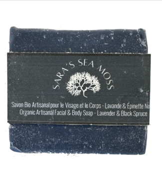 Sara's Sea Moss Organic Artisanal Sea Moss Facial & Body Soap