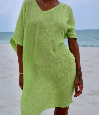 Made in Italy Tunique en gaze de coton Aya
