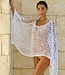 Made in Italy Top chauve-souris en maille et crochet Vienna Ribbon