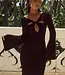 Runaway The Label Robe Midi Irina - Noir