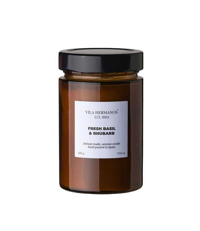 Vila Hermanos Apothecary Bougie Apothecary Basilic Frais & Rhubarbe
