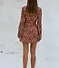 Runaway The Label Anura Mini Dress - Leopard Print