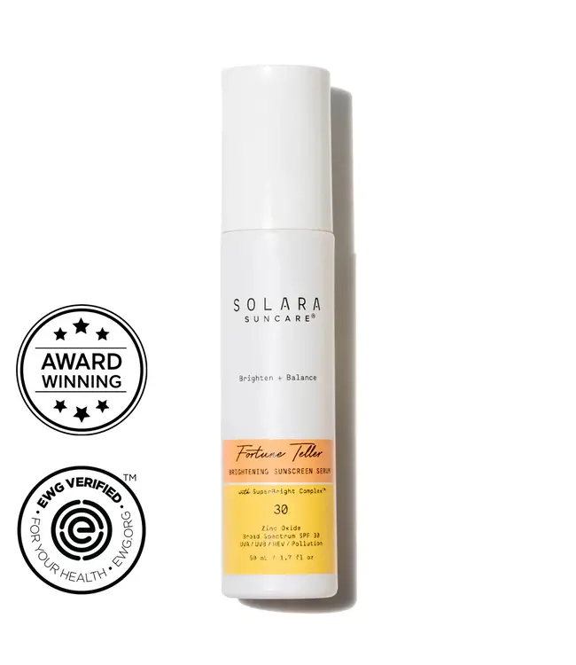 Solara Suncare Fortune Teller Brightening Sunscreen Serum, SPF 30
