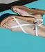 Carolina Santo Domingo Stromboli White Sandal