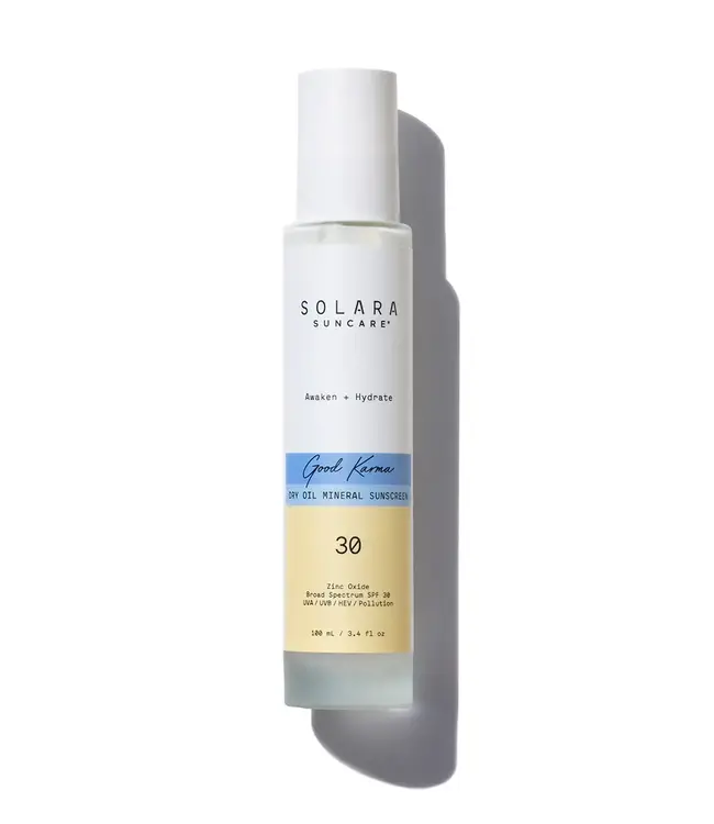 Solara Suncare Good Karma Dry Oil Mineral Sunscreen, SPF 30