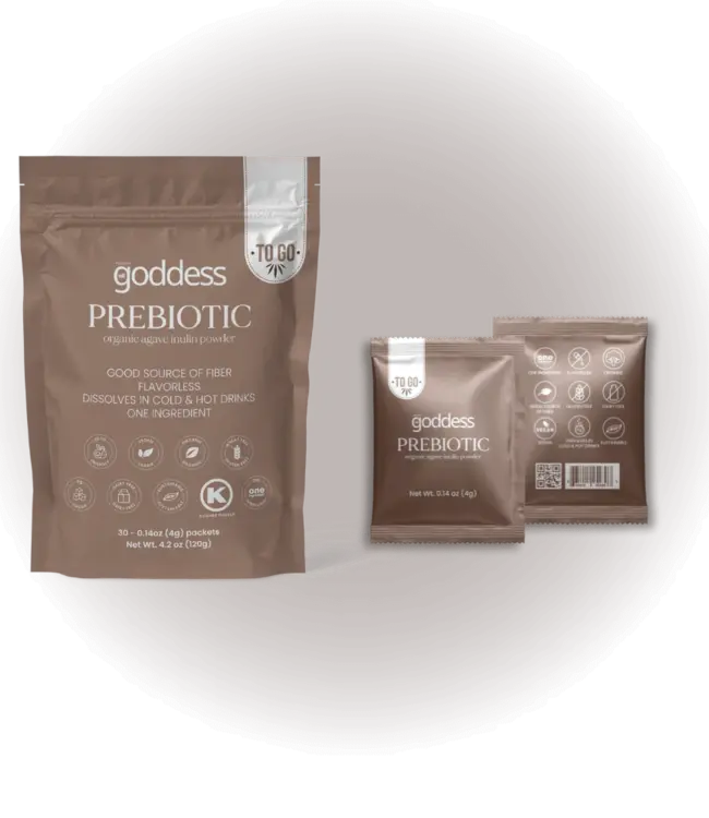 Goddess All The Goddess Prebiotic To Go - Inuline bleue d'agave en poudre 100% biologique