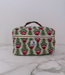 Le Brow Bar Quilted Vanity Makeup Case Green Orchid
