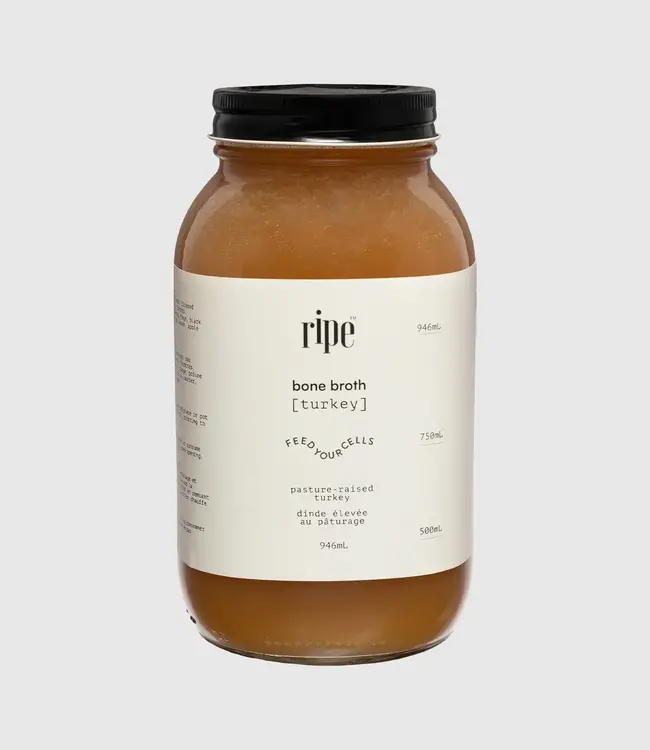 Ripe Lifestyle Turkey Bone Broth