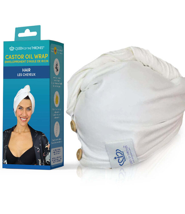 Queen of the Thrones Castor Oil Beauty Hair Wrap