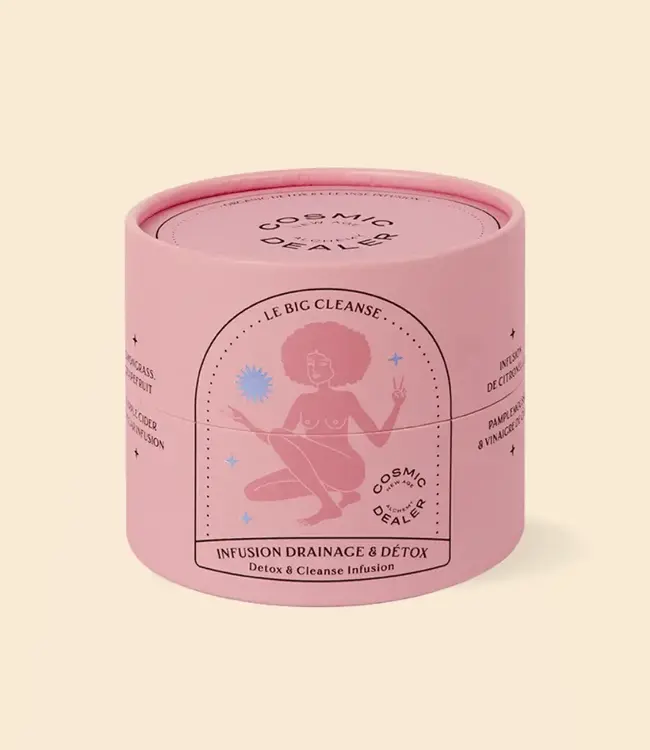 Cosmic Dealer Radiance Tea: Lemongrass Hibiscus & Grapefruit Infusion