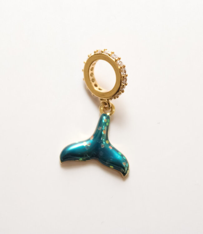 Whale Tail Charm