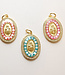 Large Crystal Madonna Charm