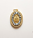 Large Crystal Madonna Charm