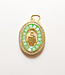 Large Crystal Madonna Charm