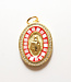 Large Crystal Madonna Charm
