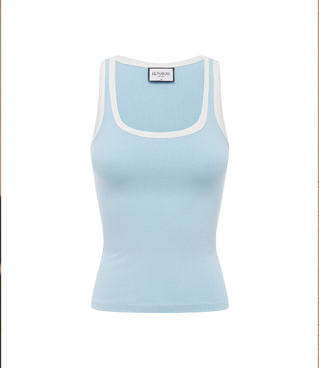 Runaway The Label Angelo Tank - Ice Blue