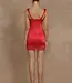 Runaway The Label Claudelle Mini Dress - Red