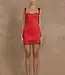 Runaway The Label Claudelle Mini Dress - Red