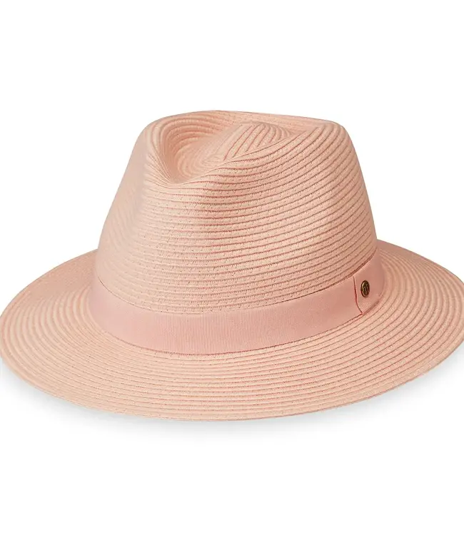 Wallaroo Hats Fédora bicolore Caroline