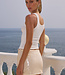 Runaway The Label Athena Sequin Mini Skirt - Pearl