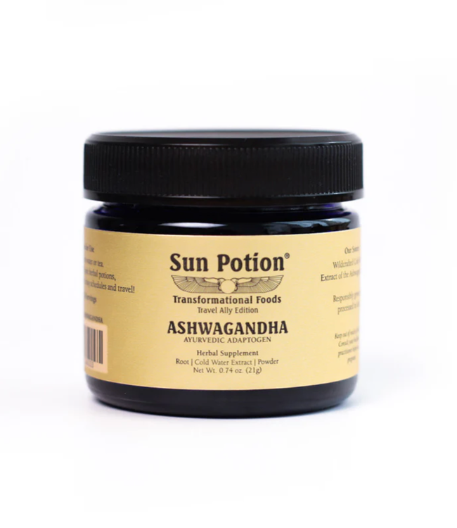 Sun Potion Ashwagandha (Wildcrafted) - Travel Ally Edition