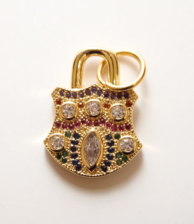 Le Brow Bar Rainbow Lock Charm