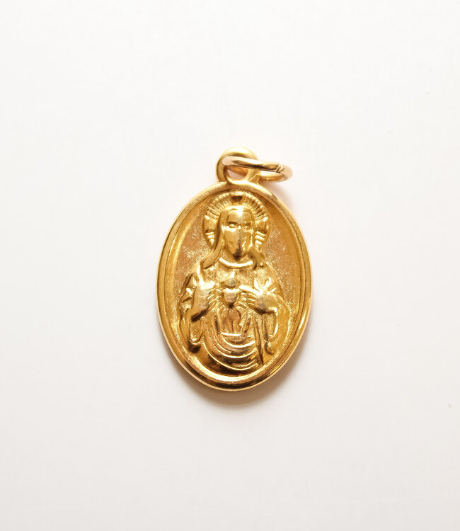 Le Brow Bar Medium Gold Madonna Charm