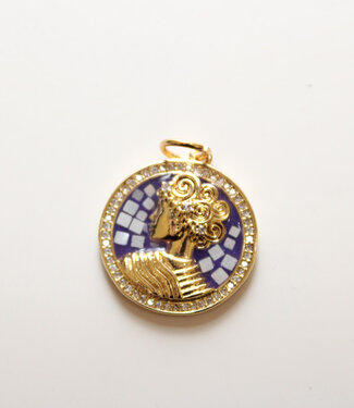 Le Brow Bar Blue Mosaic Charm