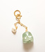 Le Brow Bar Jade Rose and Drop Pearl Charm