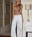 Runaway The Label Davey One Shoulder Top - Tan Viper
