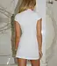 Runaway The Label Vieno Fitted Mini Skort - White
