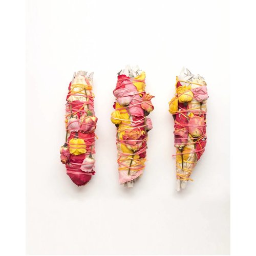Catherine Rising Large Floral Smudge Stick Catherine Rising Large Floral Smudge Stick