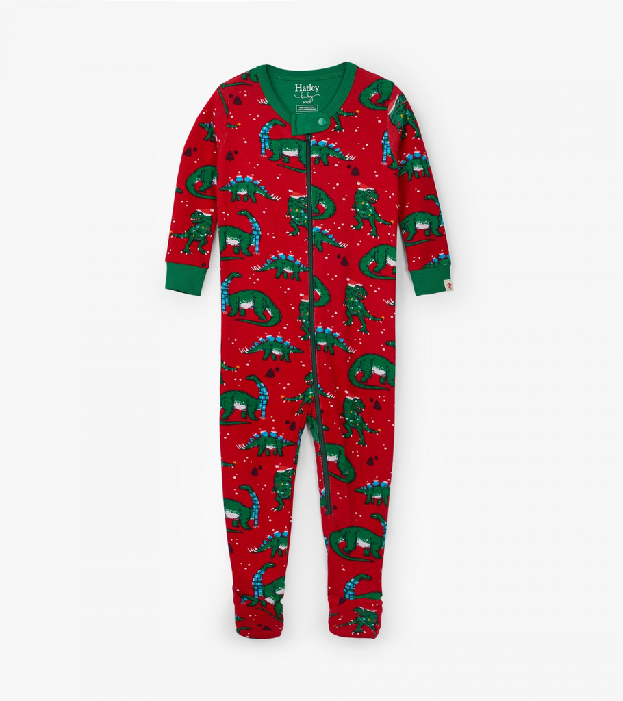 kids footed pajamas