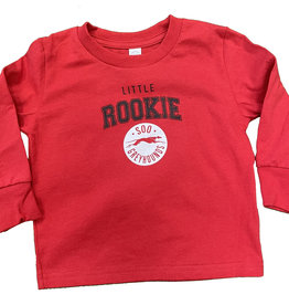 Little Rookie Toddler Red Long Sleeve
