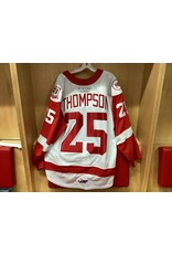 Jack Thompson 21/22 White Game Worn Jersey