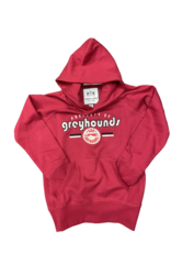 Campus Crew Kids Red Heritage Hood